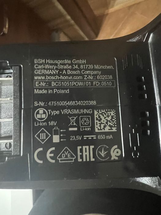 Sprzedam odkurzac bosch united 10