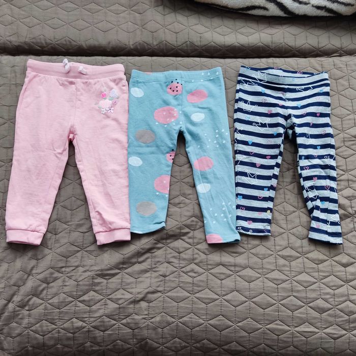 Zestaw ubranek dla dziewczynki rozmiar 86