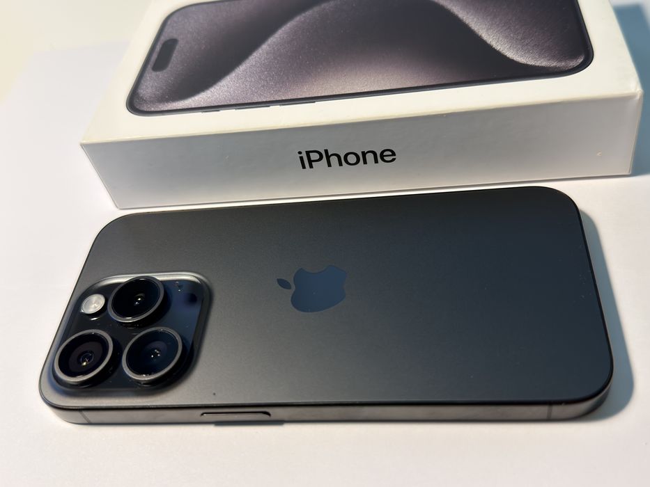 Iphone 15 Pro Titanium Black  128GB