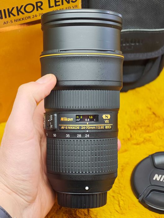 nikon 24 70 vr - купить объективы - Цена на OLX.ua