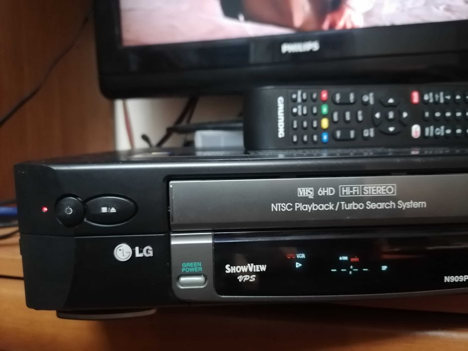 Magnetowid VHS LG N909P HI-FI stereo pilot