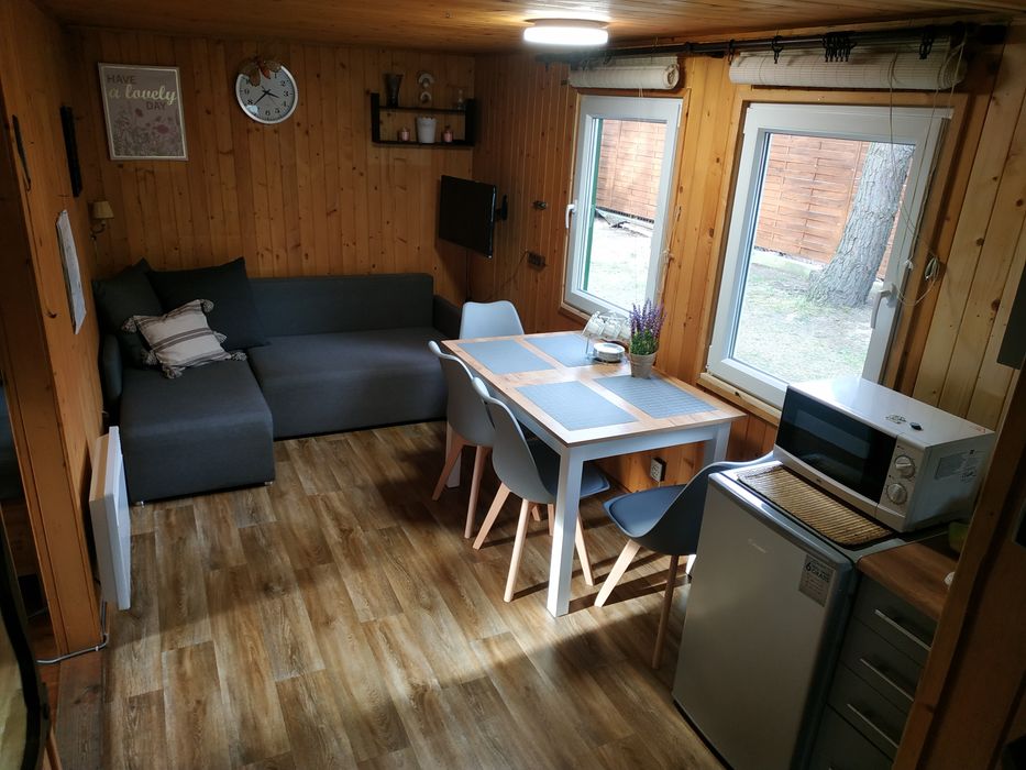 Domek z jacuzzi 40 min od Waw  Las Rzeka Bug Klima  Balia  Spływy