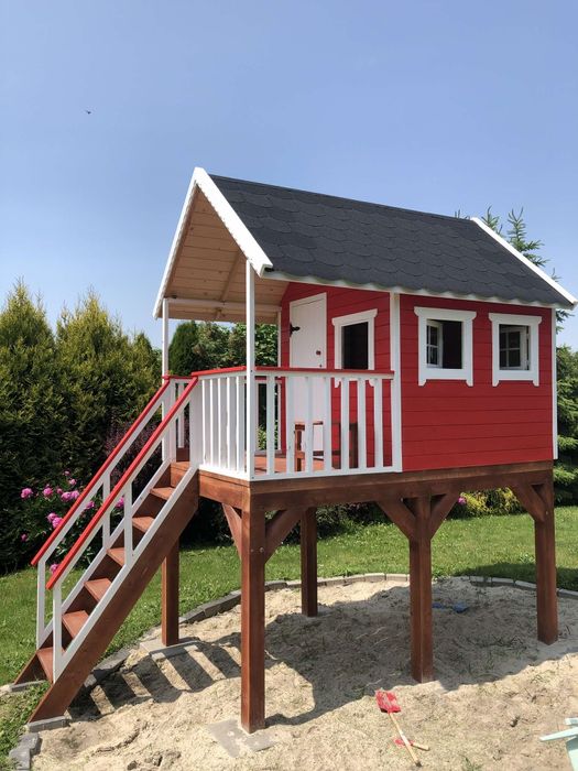 Domek dla dzieci malowany