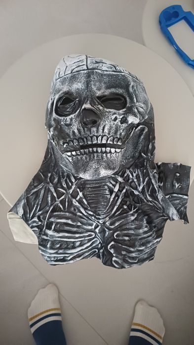 Maska czaszka na halloween