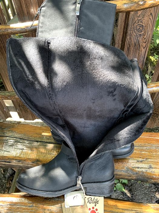 Жіночі шкіряні сапожки  go soft by relife