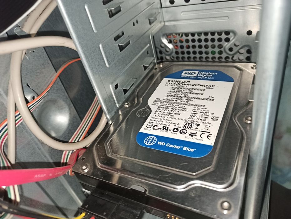 Б. У. Робочий системний блок AMD 2.8/DDR3 4gb/HDD 250gb