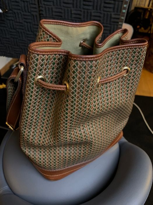 NOVO PREÇO Mala de senhora pele vintage Louise Fontaine