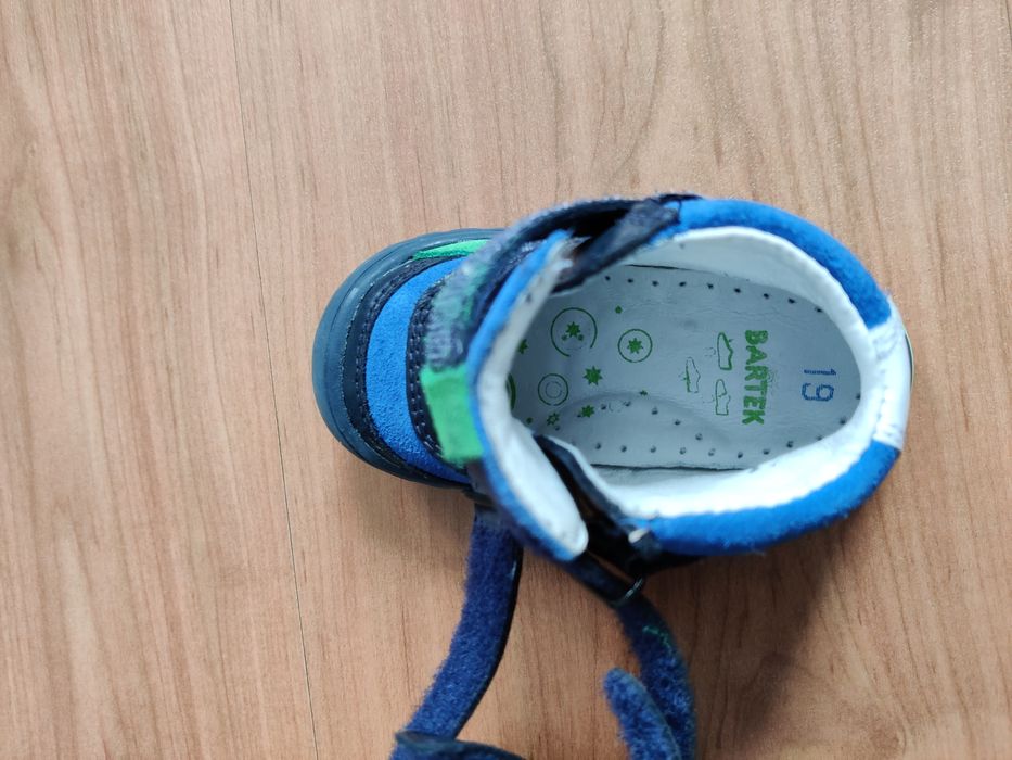 Trzewiki buciki BARTEK skóra naturalna jak NOWE