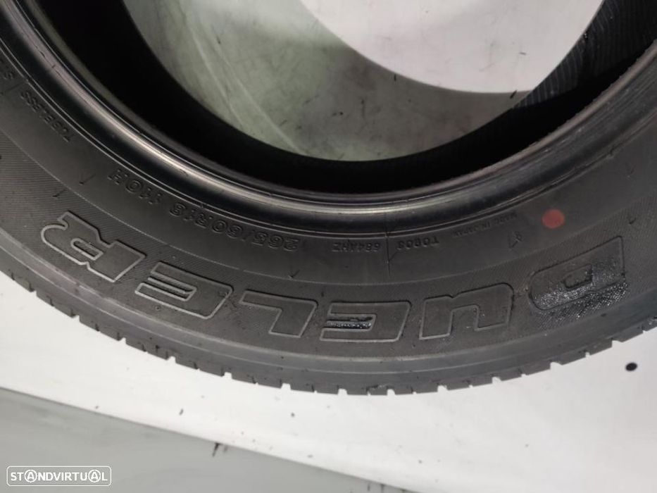 2 pneus semi novos 265-60r18 bridgestone - oferta dos portes