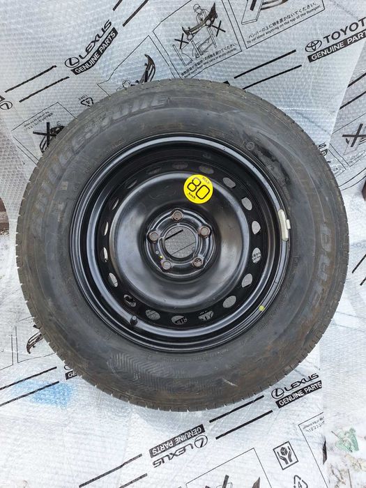 Запаска Nissan X-Trail T30 R16 5x114.3 215/65 r16 Bridgestone.