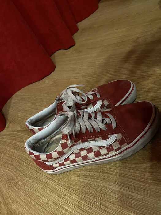Vans old skool в клетку