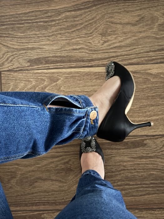 Джинси The Coat сині