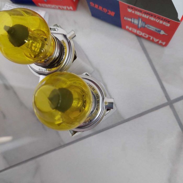 Лампы накаливания галогенные H4 KOITO 0456Y - YELLOW