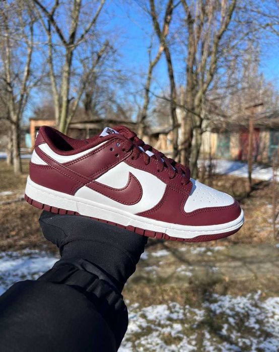 ОРИГІНАЛ! Nike Dunk Low Retro Bordo/White 42.5 43 44.5 46 | DV0833-115