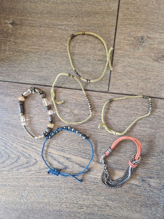 6 pulseiras stradivarius