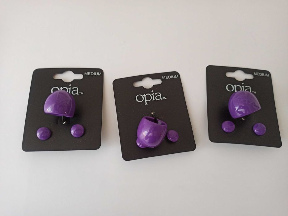 Pierścionek + kolczyki plastik - NOWE - PRIMARK