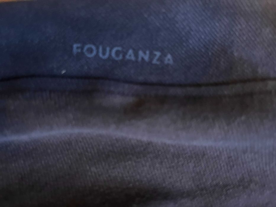 FOUGANZA Calças de Equitação Fullgrip Criança 14 anos Azul-Marinho
