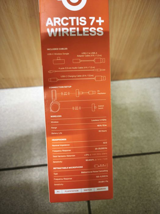 SteelSeries Arctis 7+ wireless_нові