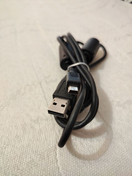 Кабель USB - Mini-USB с ферритовым фильтром (для фото, видеорегистратора, HDD)