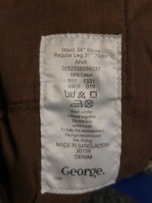 Spodnie jeans męskie nowe