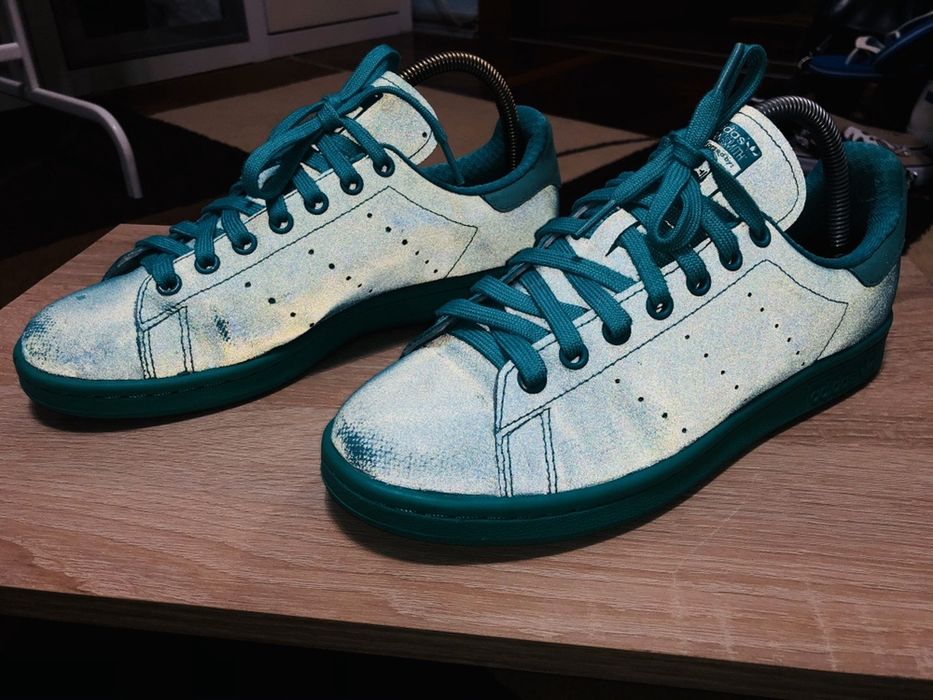 Adidas Stan Smith рефлектив 40-41 so bright pack reflective кеды