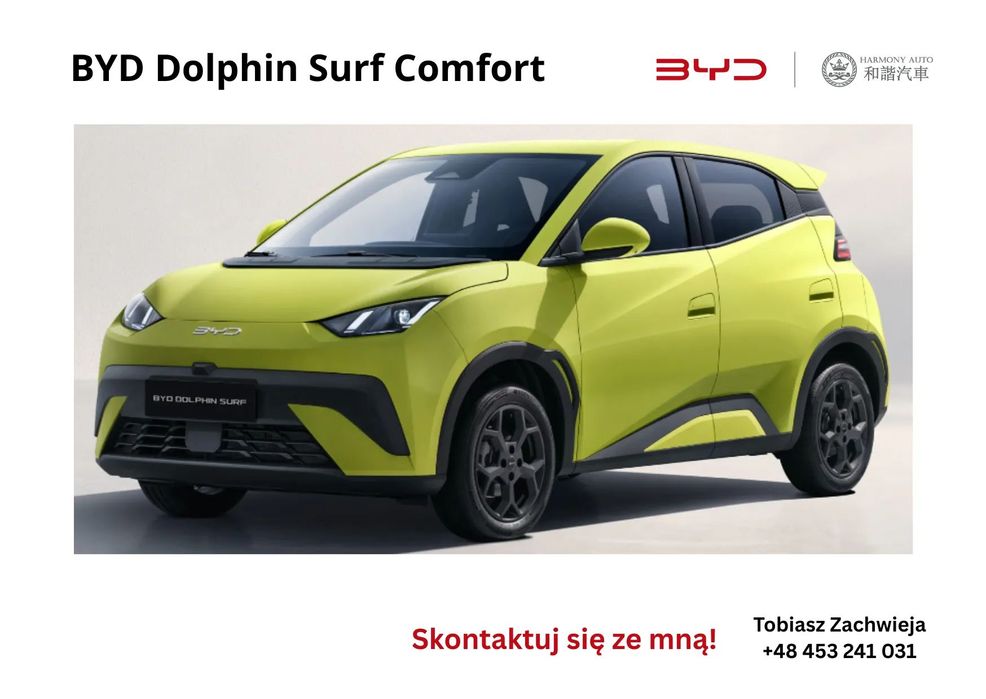 BYD Dolphin Surf - Od ręki! Wyprzedaż rocznika!