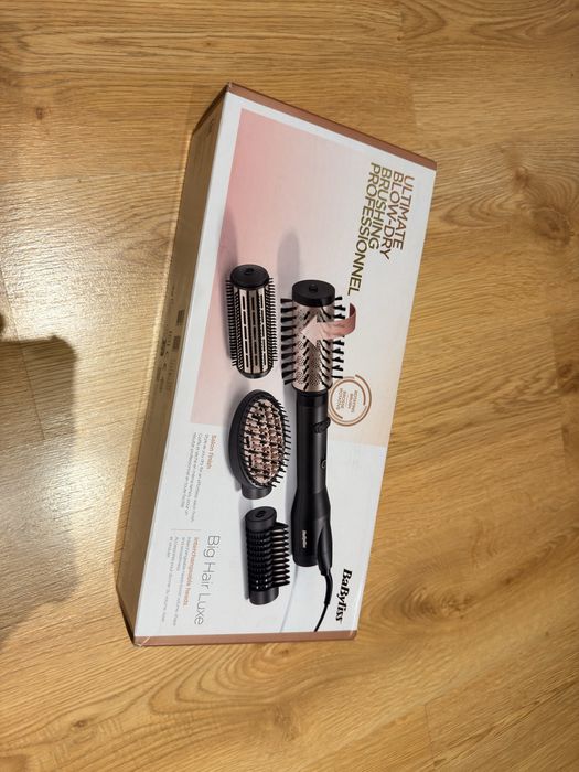 Babyliss escova modeladora Big Hair Luxe, nova,