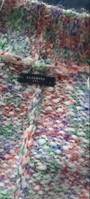 Kardigan reserved kardigan wlochacz sweter puszysty