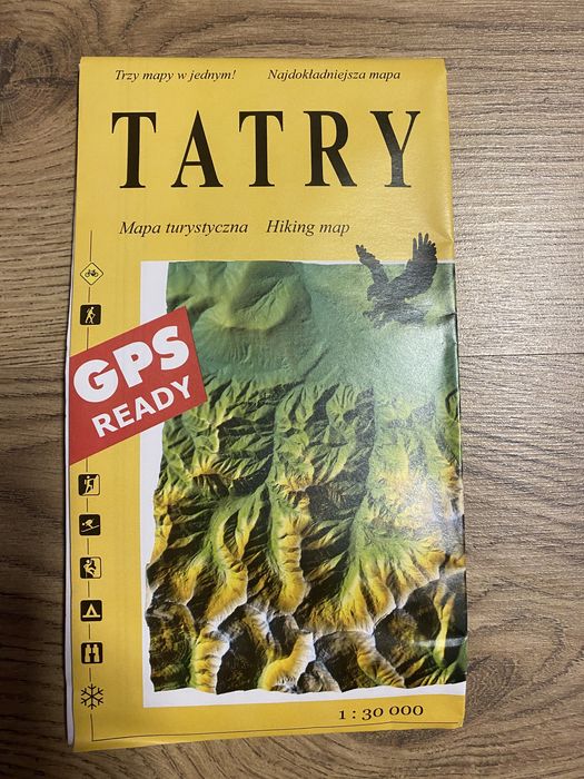 Mapa Tatr nowa, Mapy, nowe