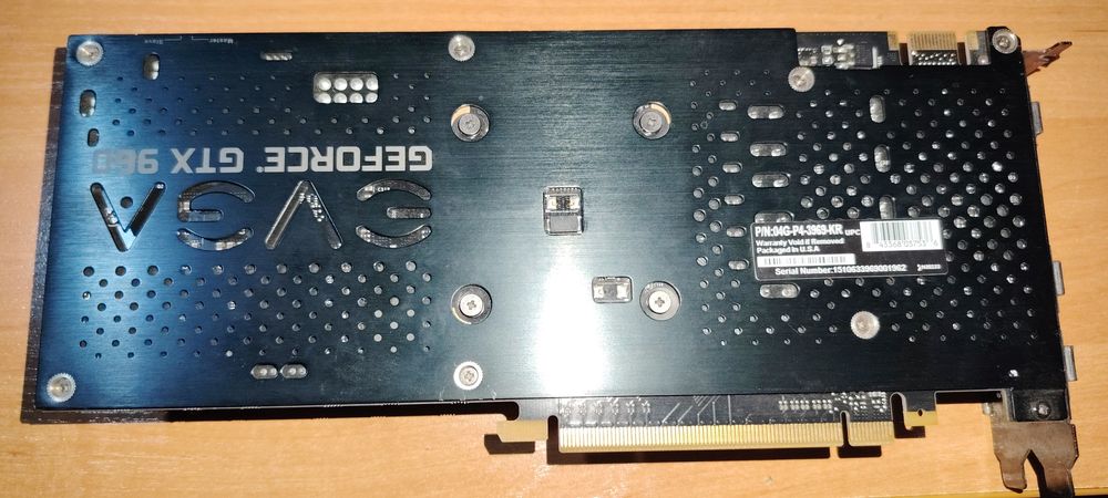 Видеокарта evga gtx 960 4gb