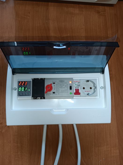 Щит АВР (ДБЖ) готове рішення для підключення інвертора генератора екоф