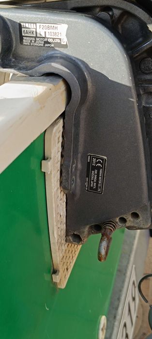 Łódź łódka motorowa kabinowa wędkarska Romana silnik Yamaha 20 HP przyczepa