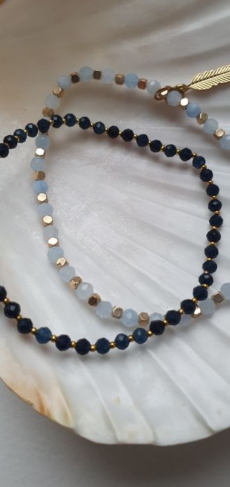 Komplet 4 bransoletek z kamieni naturalnych