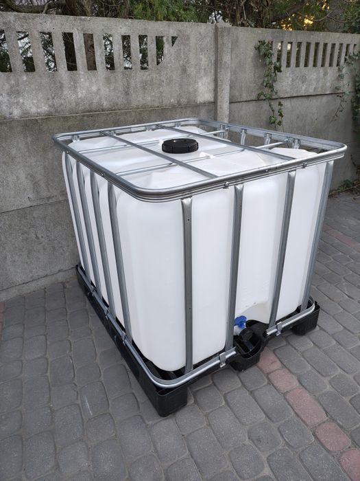 Zbiornik 800l paletopojemnik 800 na wodę deszczówkę mauser