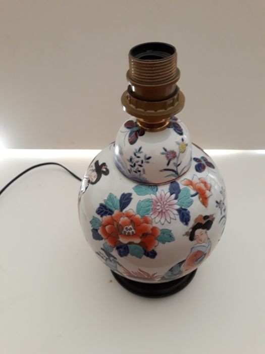 Candeeiro de Porcelana - Pintura Chinesa