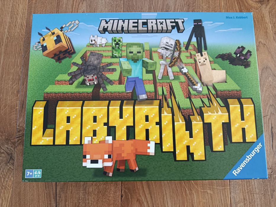 Gra planszowa labirynth Minecraft ravensburger