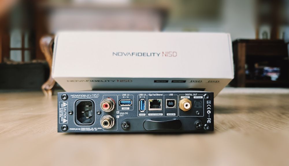 NovaFidelity N15D-STREAMER e DAC Cocktail Audio (Disco Interno SSD 2TB