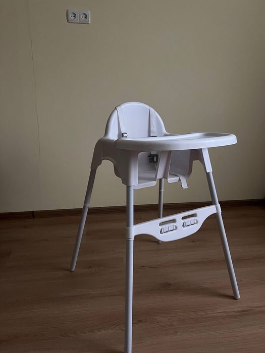 Стільчик для годування 2 в 1 Kikka boo Jammy White