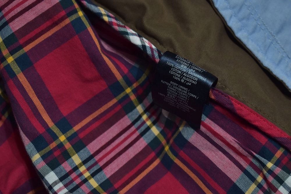 Gant The Windcheater Brązowa Kurtka Męska Harringtonka Xl