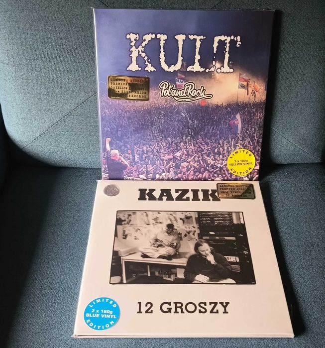 KULT Live Pol’And’Rock Festival 2019 3LP, KAZIK 12 Groszy 2LP UNIKATY Limitowane