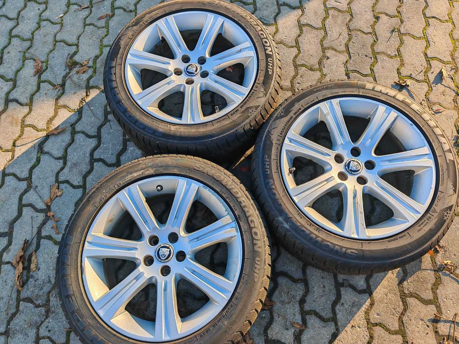 Jaguar XJ X350 X358 Aluminiowa Felga 18 Cali 6W83-1007-AB + Opona