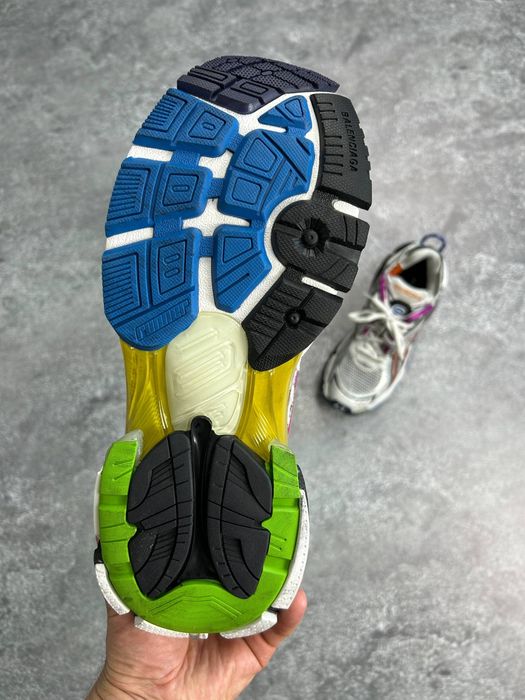 BALENCIAGA Runner кроссовки разноцветные кеди кеды кросівки сірі 42 41
