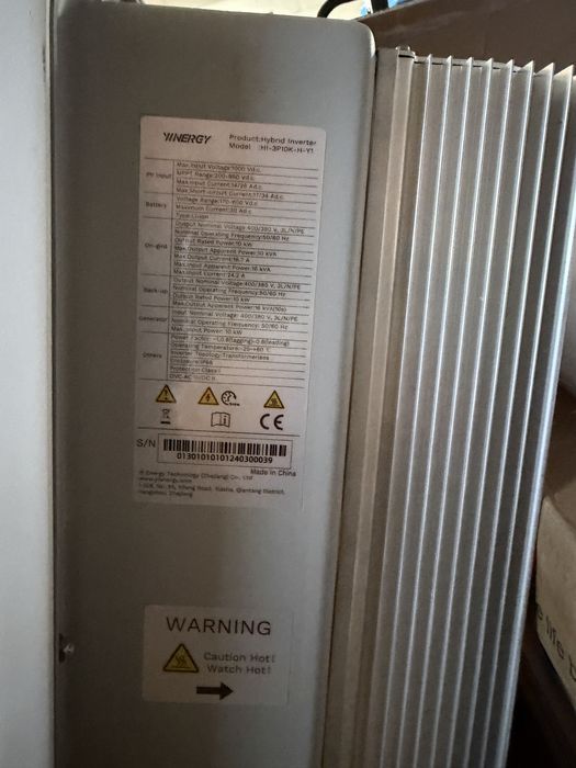 Falownik Hybrydowy Hienergy 12kw / 10kw