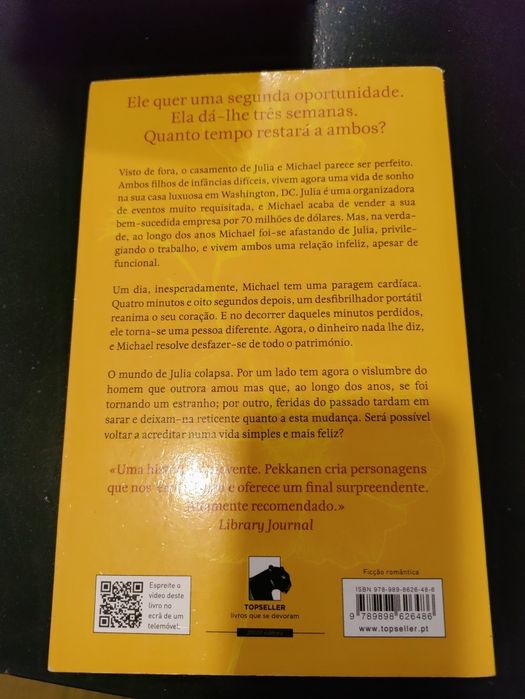Livro de Sarah Pekkanen (Quando o teu coração parou)