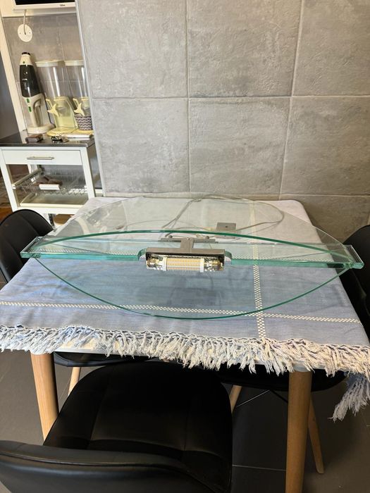 Vendo candeeiro em vidro temperado