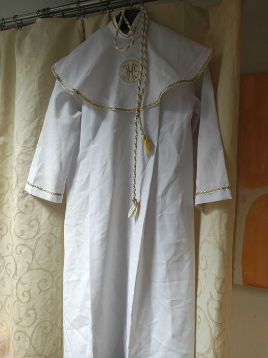 Alba na Komunię dla dziewczynki,cena za całość