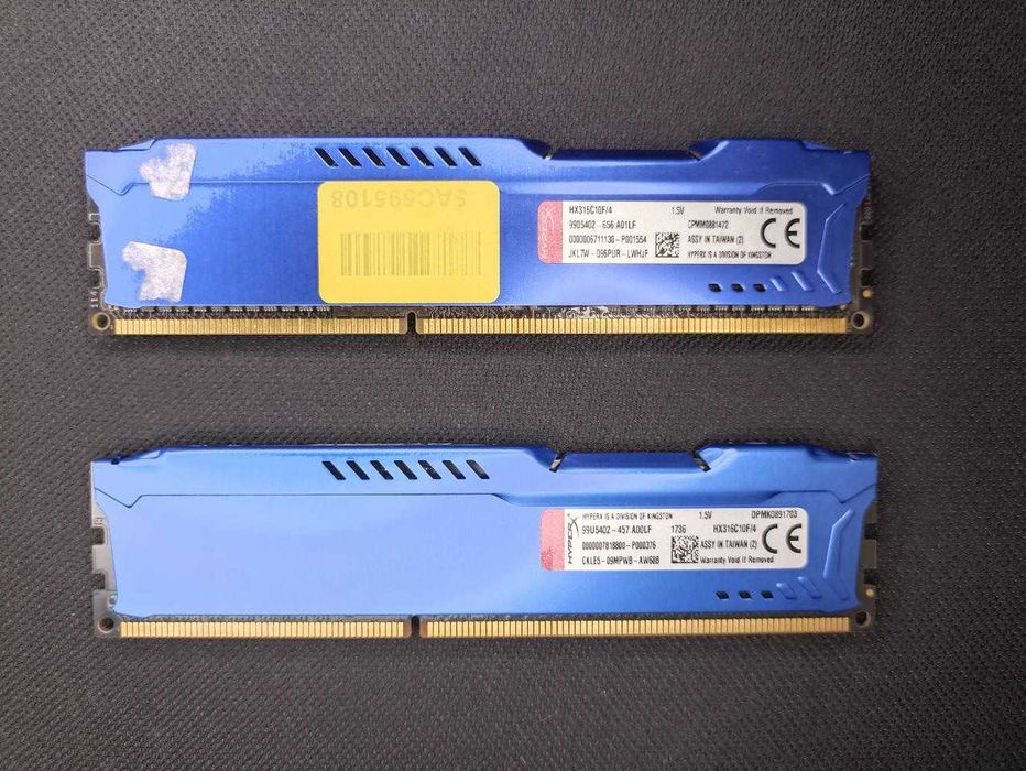 Kigston HyperX Fury DDR3/1600/8Gb/1.5V/PC3-12800 (HX316C10F/4)