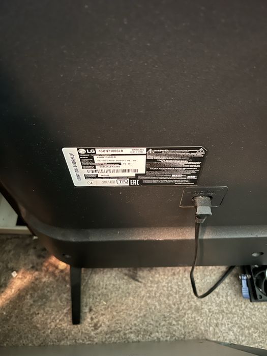 lg 43un71006lb розборка