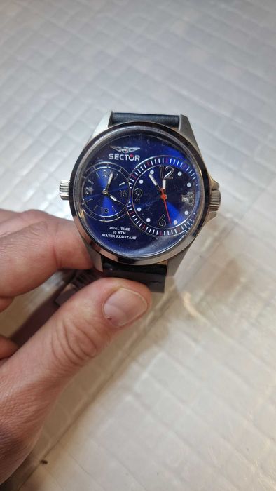 No Limits Sector 180 Sector No Limits 230 Quartz Watch, Blue, 43