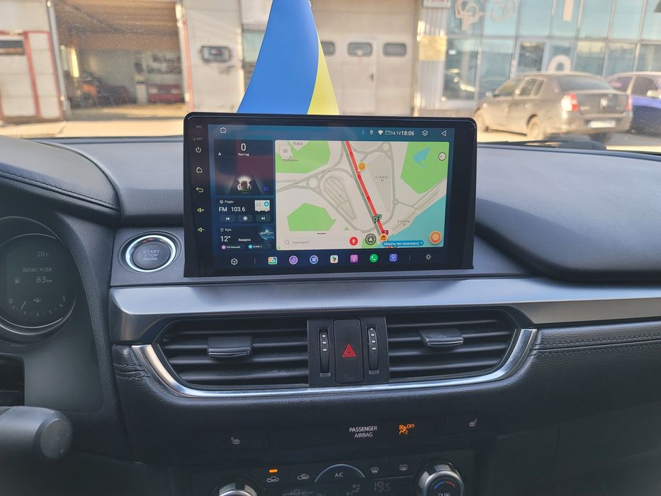 Штатная магнитола для Mazda 6 с CarPlay новая , 8м ядер